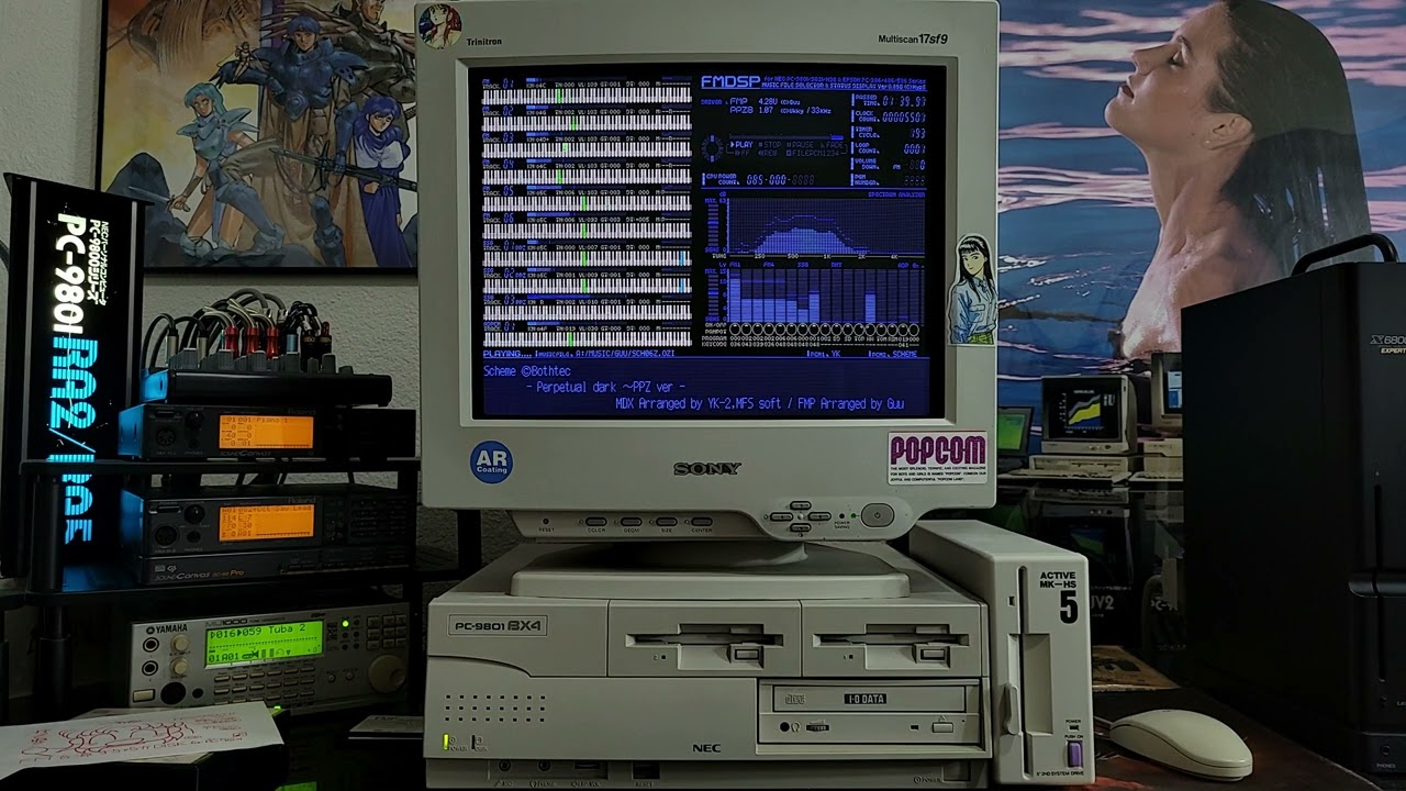 The Scheme ザ・スキーム -  Perpetual dark ~PPZ ver - (PC-9801-86 サウンドボード YM2608/OPNA ~FMP by: Guu)