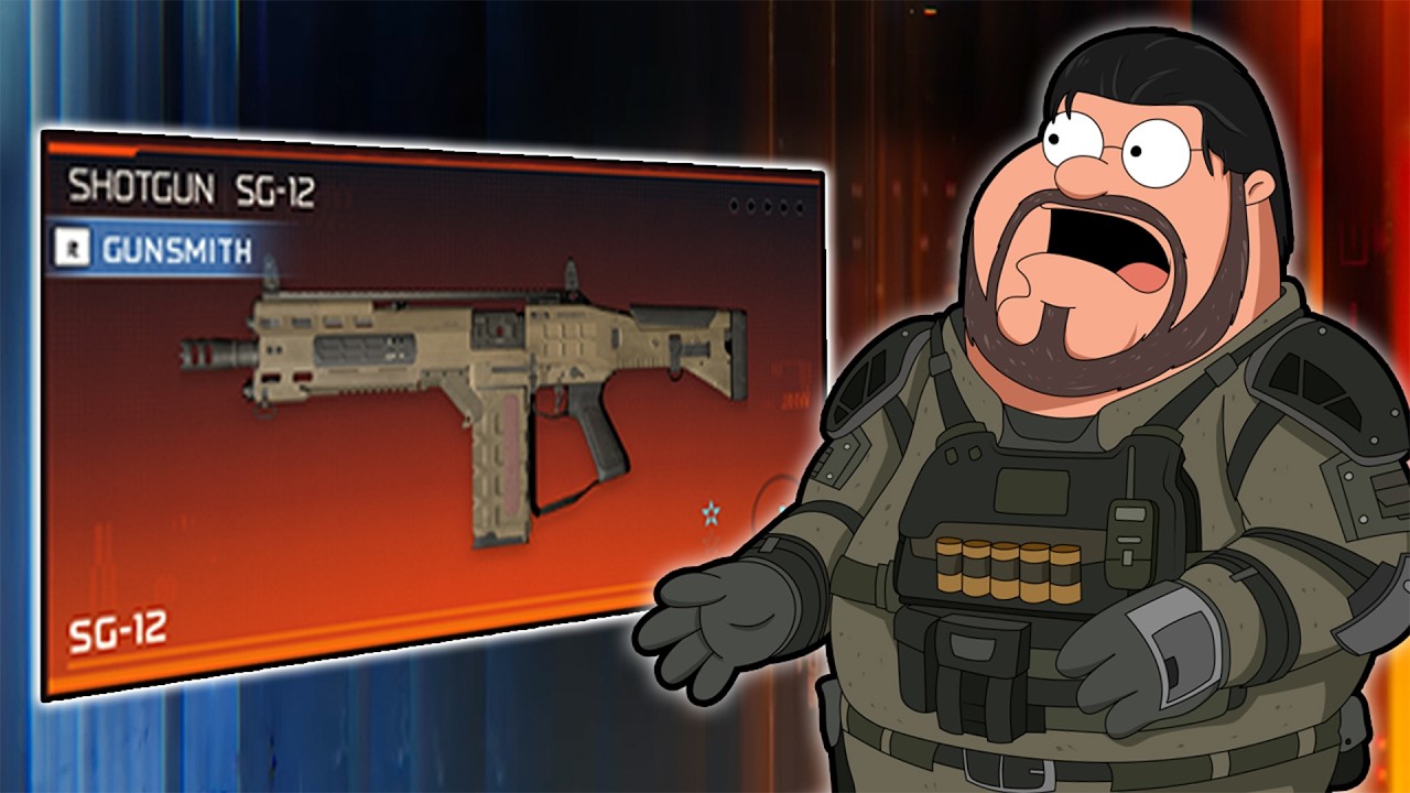 So they added the SG-12 shotgun to BO7