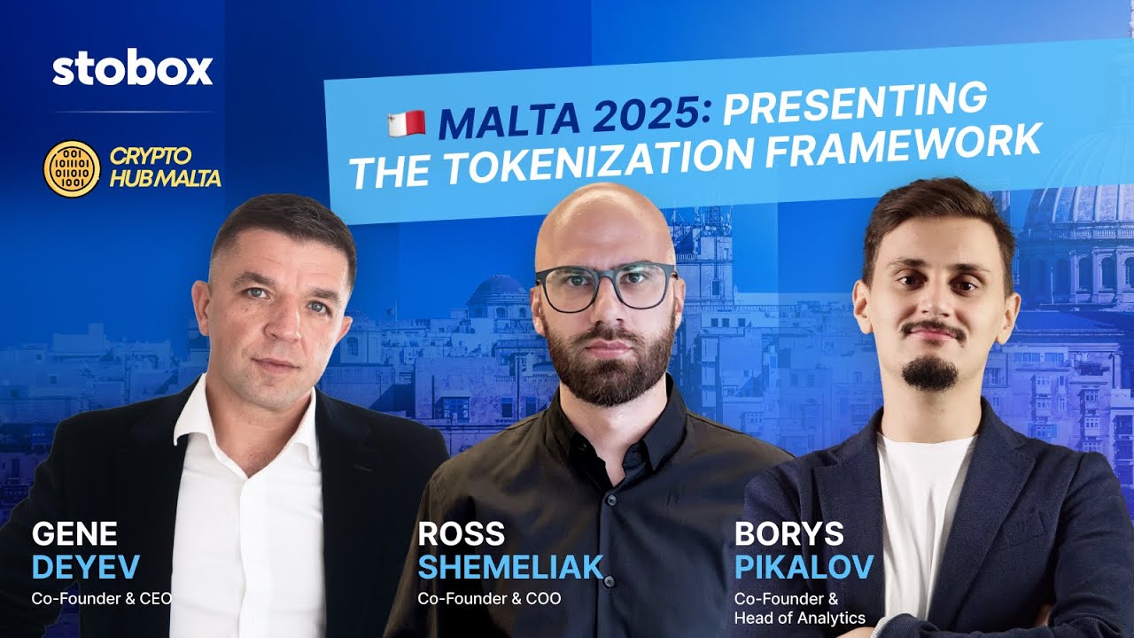 Stobox RWA Malta 2025: Presenting the Tokenization Framework