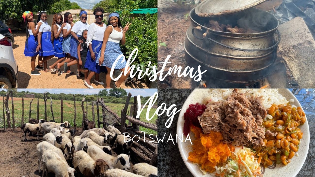 Christmas in Botswana🇧🇼 |Food Vlog