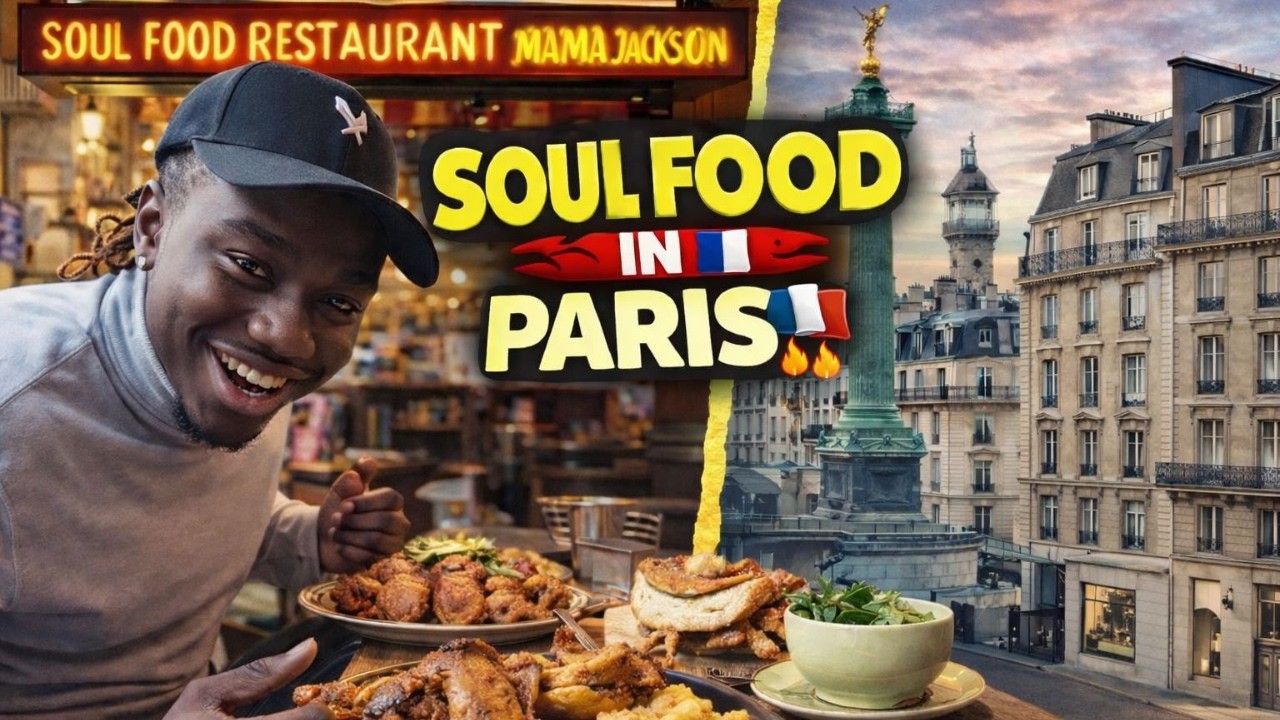 I Found the Best Soul Food Restaurant in Paris 🇫🇷😳
