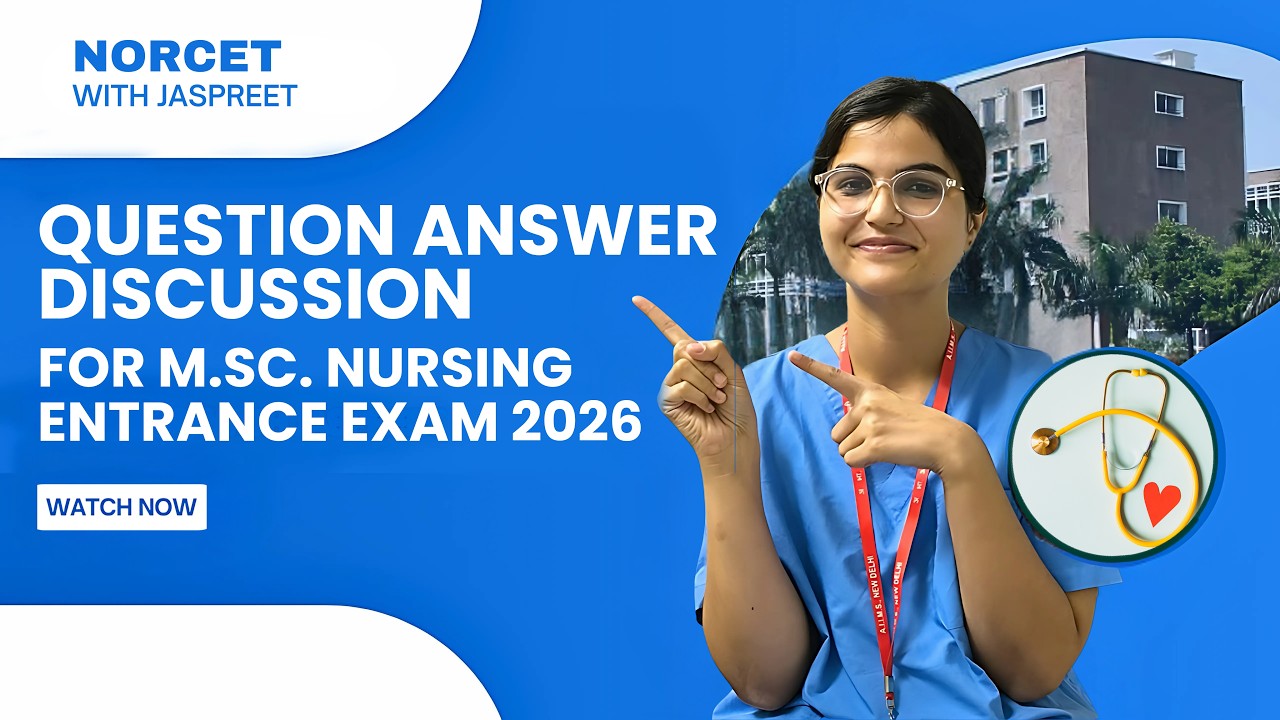 QUESTION PAPER DISCUSSION| MSc. Nursing entrance exam 2026 | RAKCON | Part 1