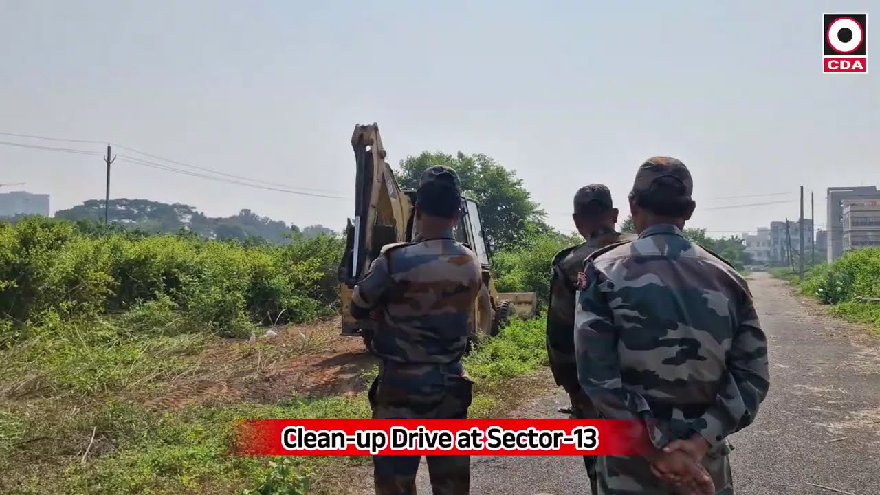 Cleaning Activities at CDA Sector-13 | CDA