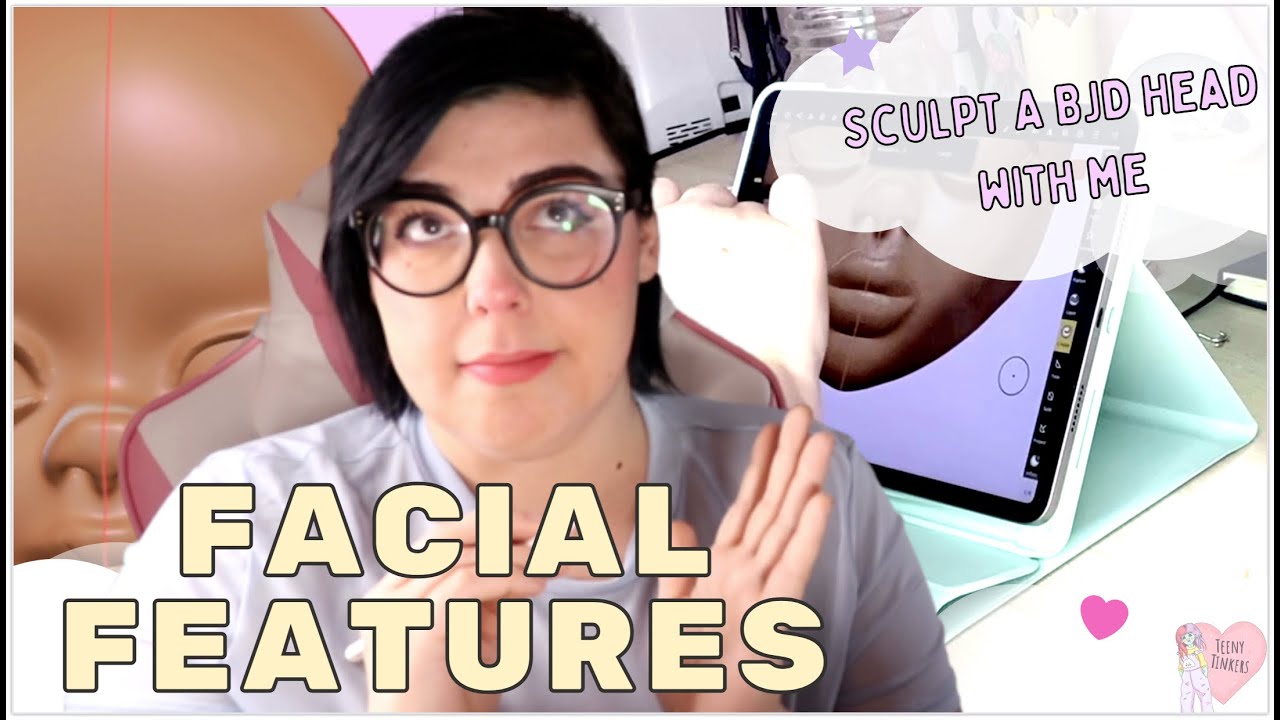Как сделать BJD: 3D-скульптура лица для вашей шарнирной куклы