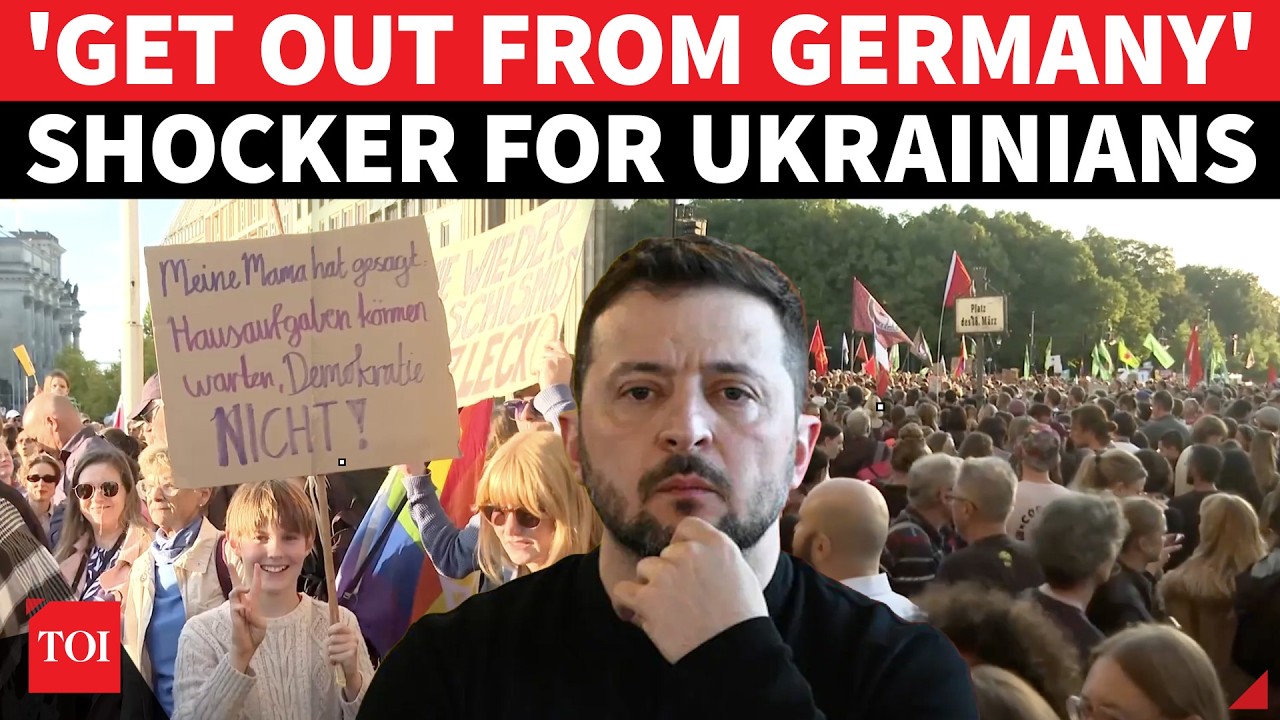 'Get Out From Our Country': Ukrainians 'NOT WELCOME' Call In Germany As AfD Stuns Zelensky