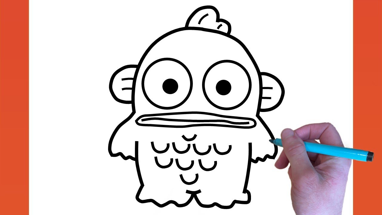 HOW TO DRAW HANGYODON | SUPER EASY GUIDE