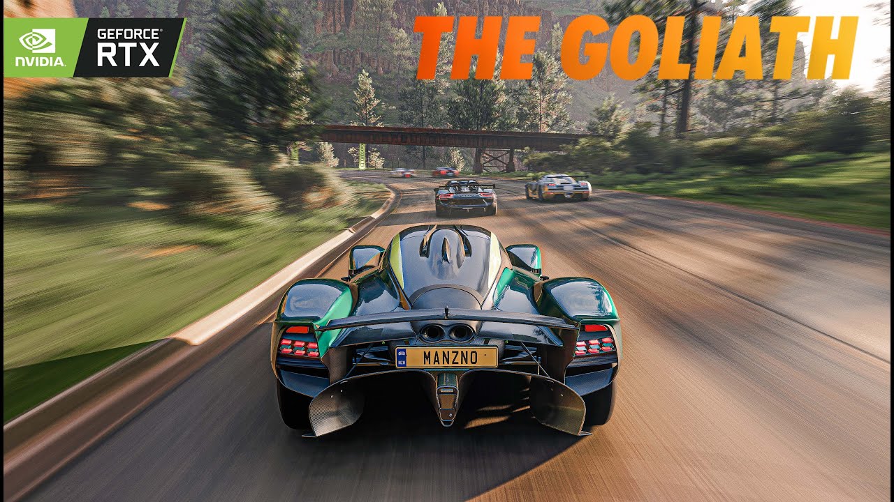 1,600 Hp Aston Martin Valkyrie - Forza Horizon 5 - The Goliath Race - 4K UHD