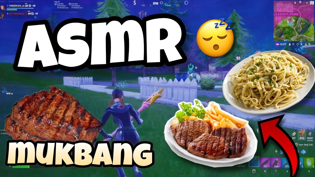 ASMR ~ MUKBANG | Je Mange Avec Vous ! 😋💤 ( steack pâte miam )