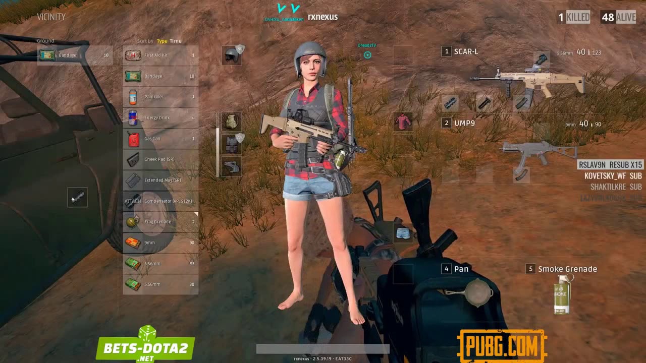NEXUS, DREAD & CO. ХОРОШИЙ ЗАМЕС. PUBG(08.09.17)