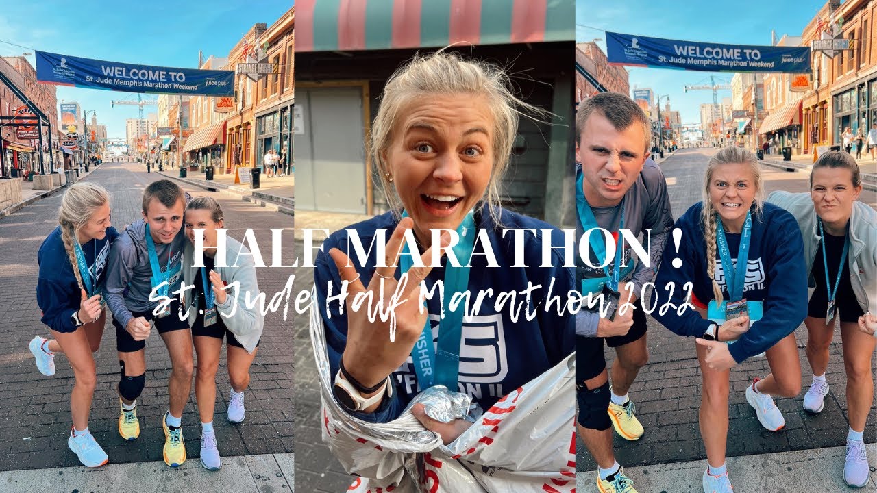 MY FIRST HALF MARATHON | running, St. Jude 2022, race, family, fun