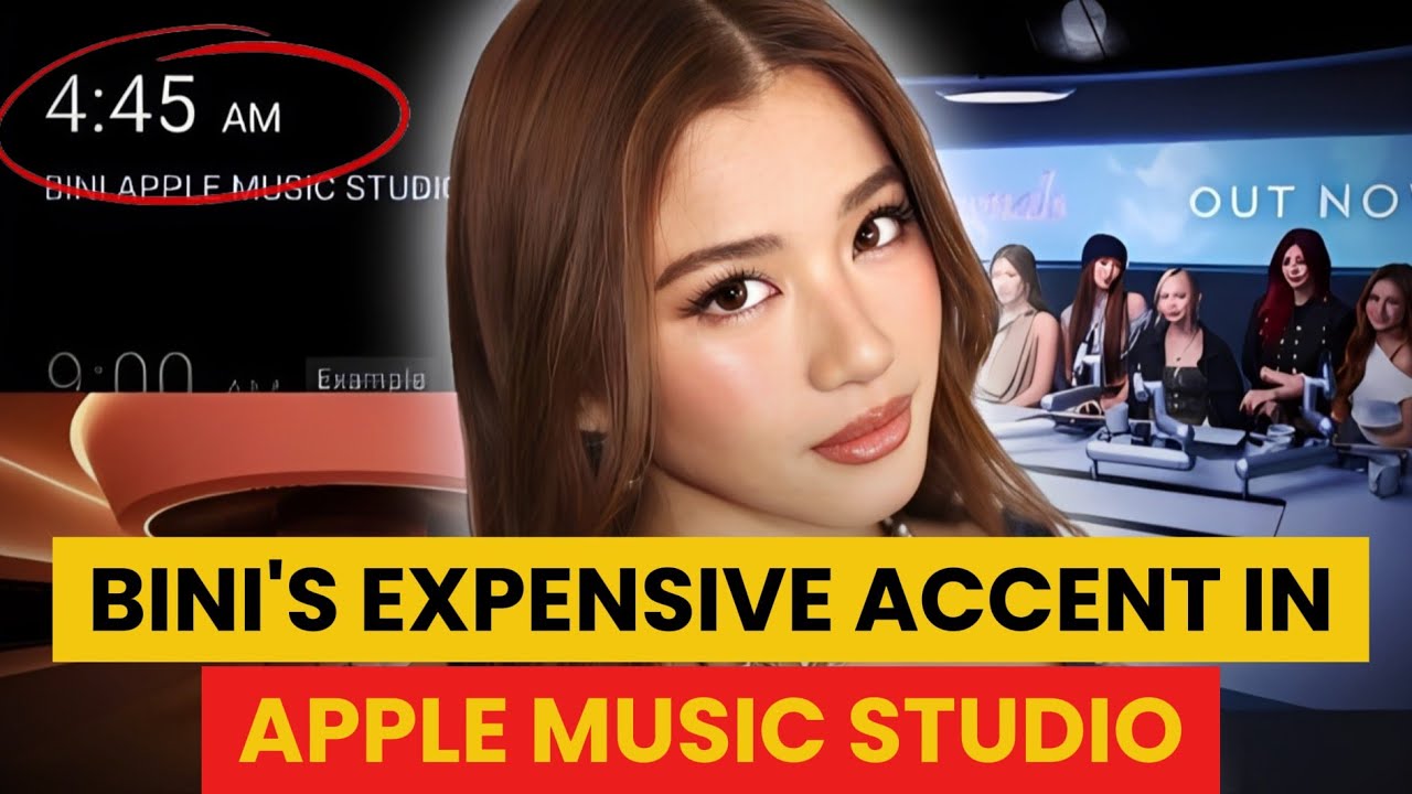 Дорогой акцент Бини в Apple Music Studio и немного болтовни | Новости поп-музыки