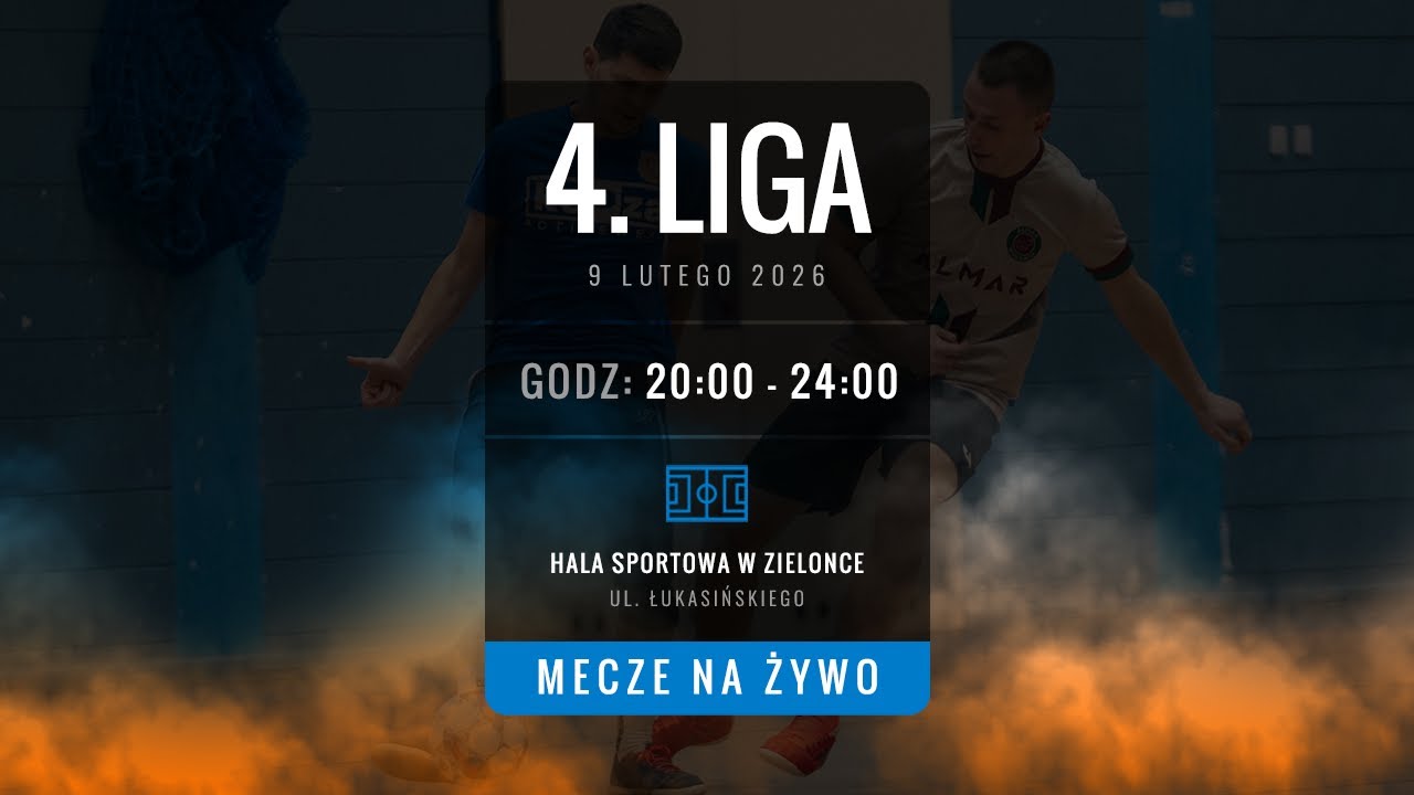 🔴 NOCNA LIGA LIVE: 4. liga | 8. kolejka