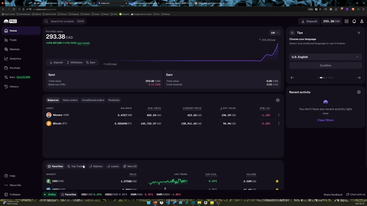 How to buy Monero in Canada (Kraken Method)