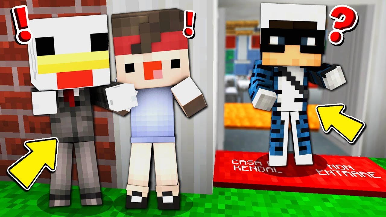ENTRO IN CASA DI UN AMICO DI NASCOSTO!! — Minecraft ITA (Roleplay)