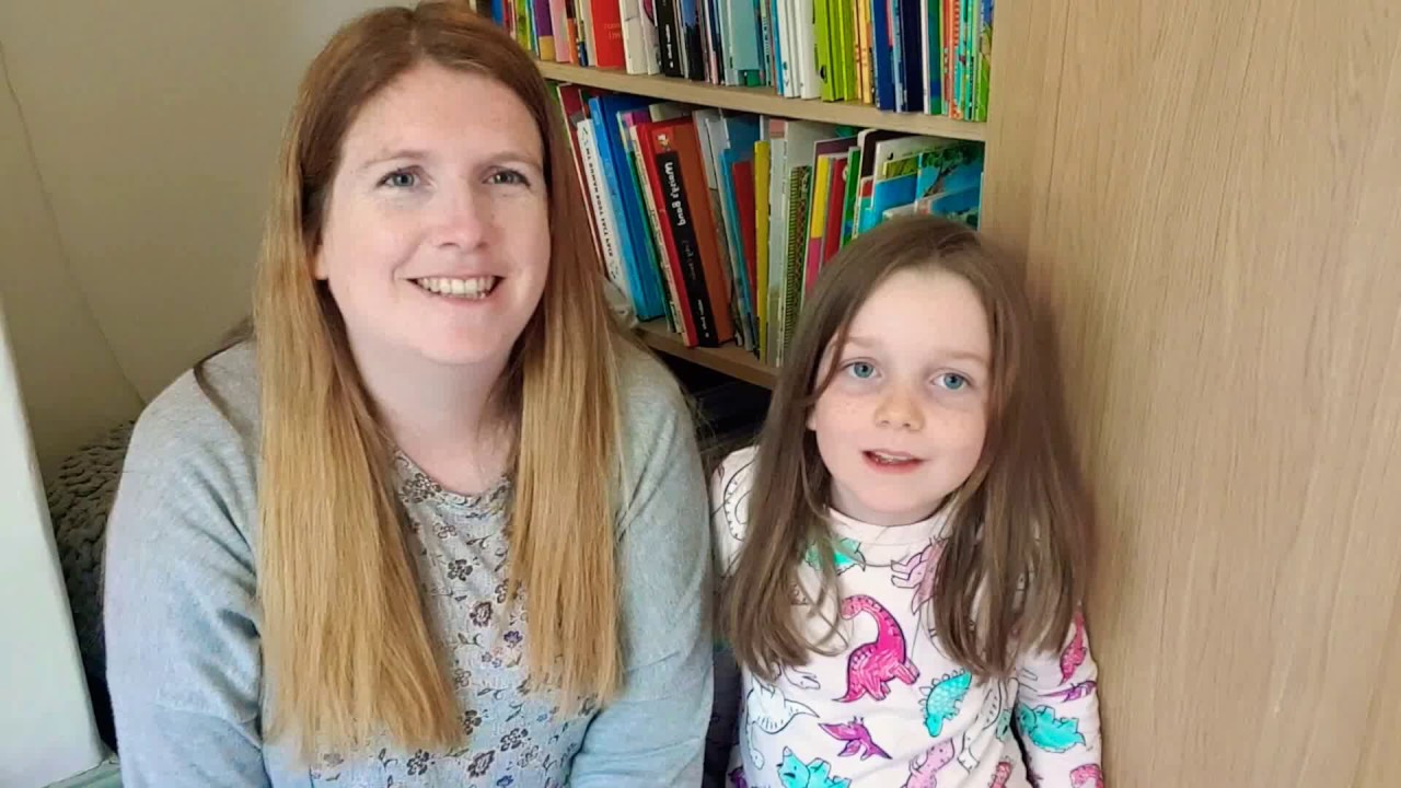 Riding Along on a Big Blue Dinosaur song with Laura's Story Corner