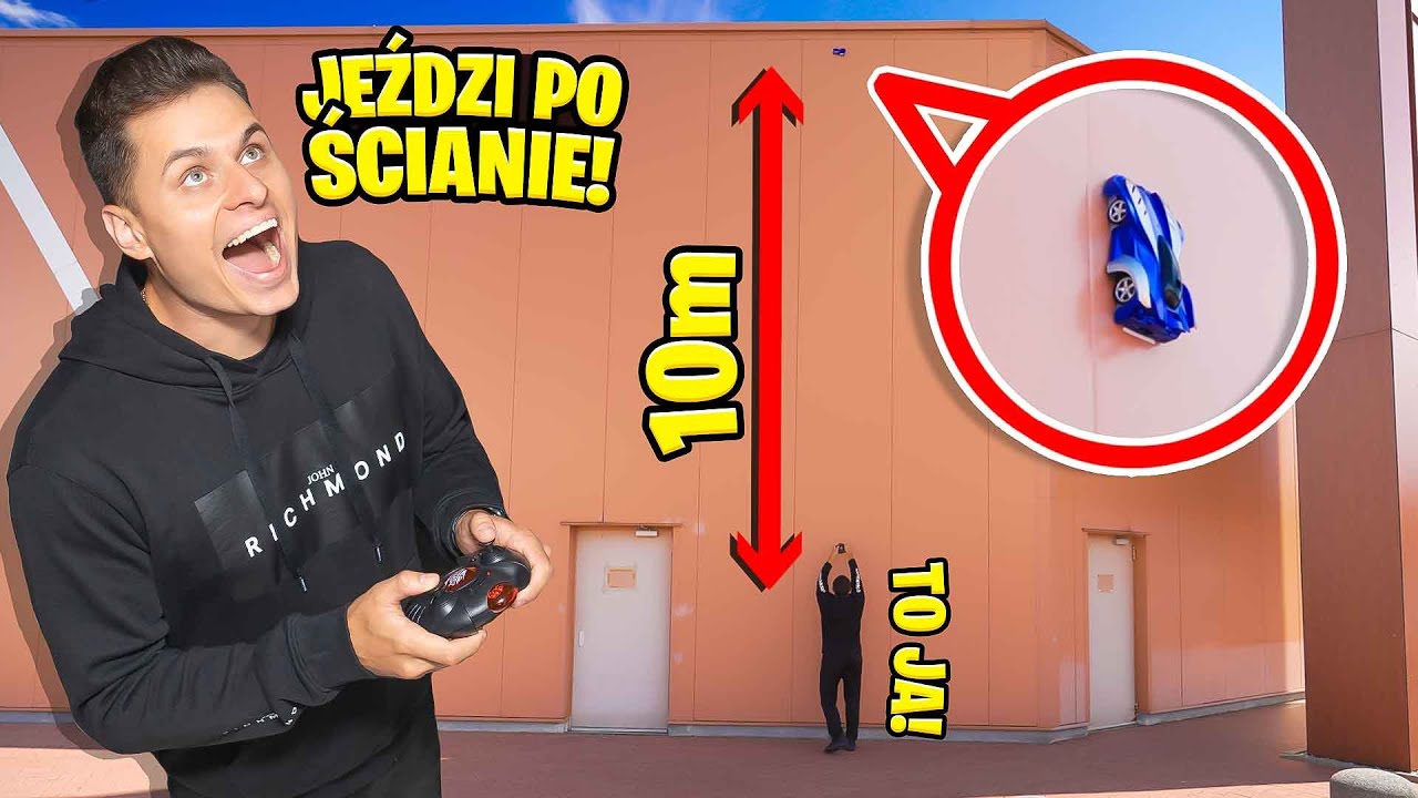 SAMOCHÓD Jeżdżący po ŚCIANACH! Zdobywam RÓŻNE Budynki!