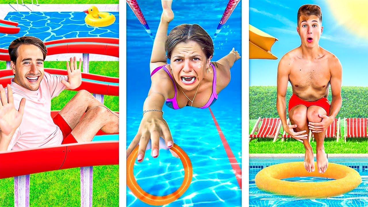 10 GIOCHI DIVERTENTI DA FARE IN PISCINA CON TUTTI I NOSTRI AMICI!💦