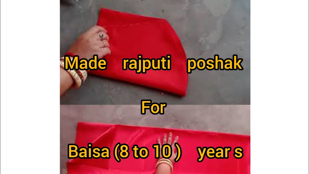Baisa's Lehenga Jumper Cutting|| Baby Girl Poshak For 8 to 10 Years|| Rajputi Poshak || Part_1
