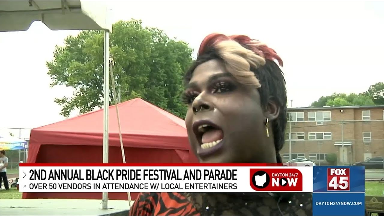 Dayton's second annual black pride festival and parade at McIntosh Park