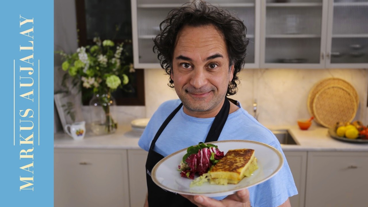 Fattiga riddare med ost, skinka och dijonsenap | Markus Aujalay