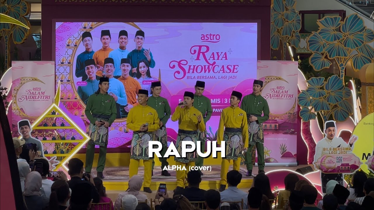 [4K] [2026.03.05] ALPHA - Rapuh (cover) @ Raya Showcase Pavilion KL