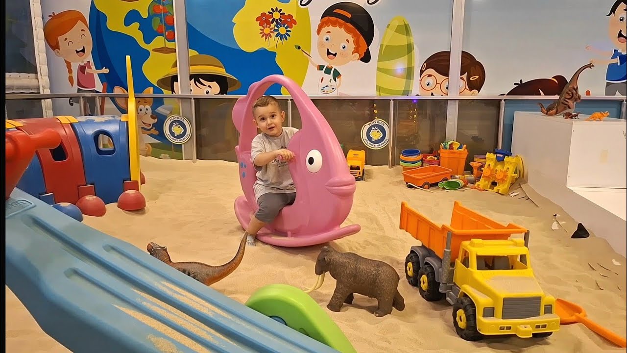 Okyanus kum parkında 🥰 #kumparkı #çocukvideoları #funnykids 