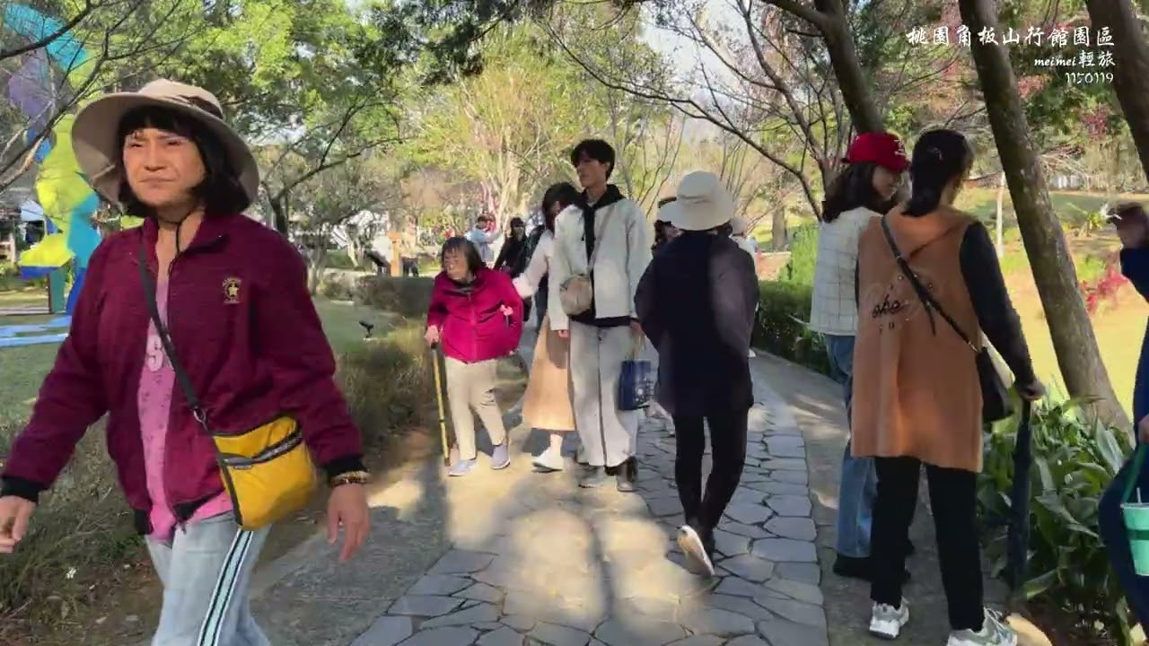 1150119 角板山行館園區 梅花謝了 散步走走愜意悠閒4K