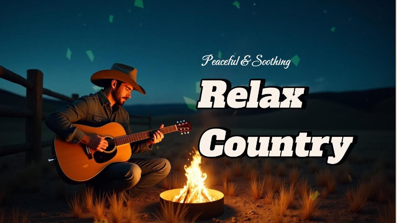 【country relax 4】calm playlist - best country songs for sleep
