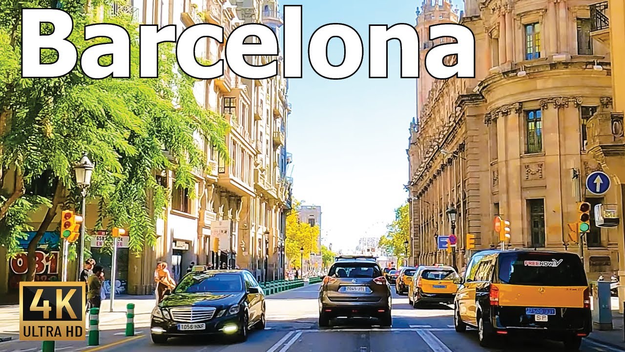 Barcelona 4K - City Drive 2022 🇪🇸