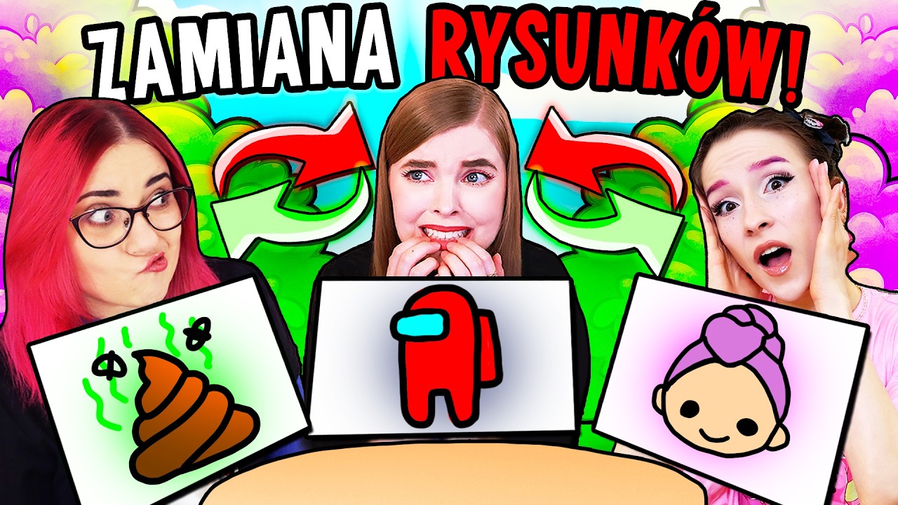 ZAMIENIAMY SIĘ RYSUNKAMI w ROBLOX ! ❤️🖌️