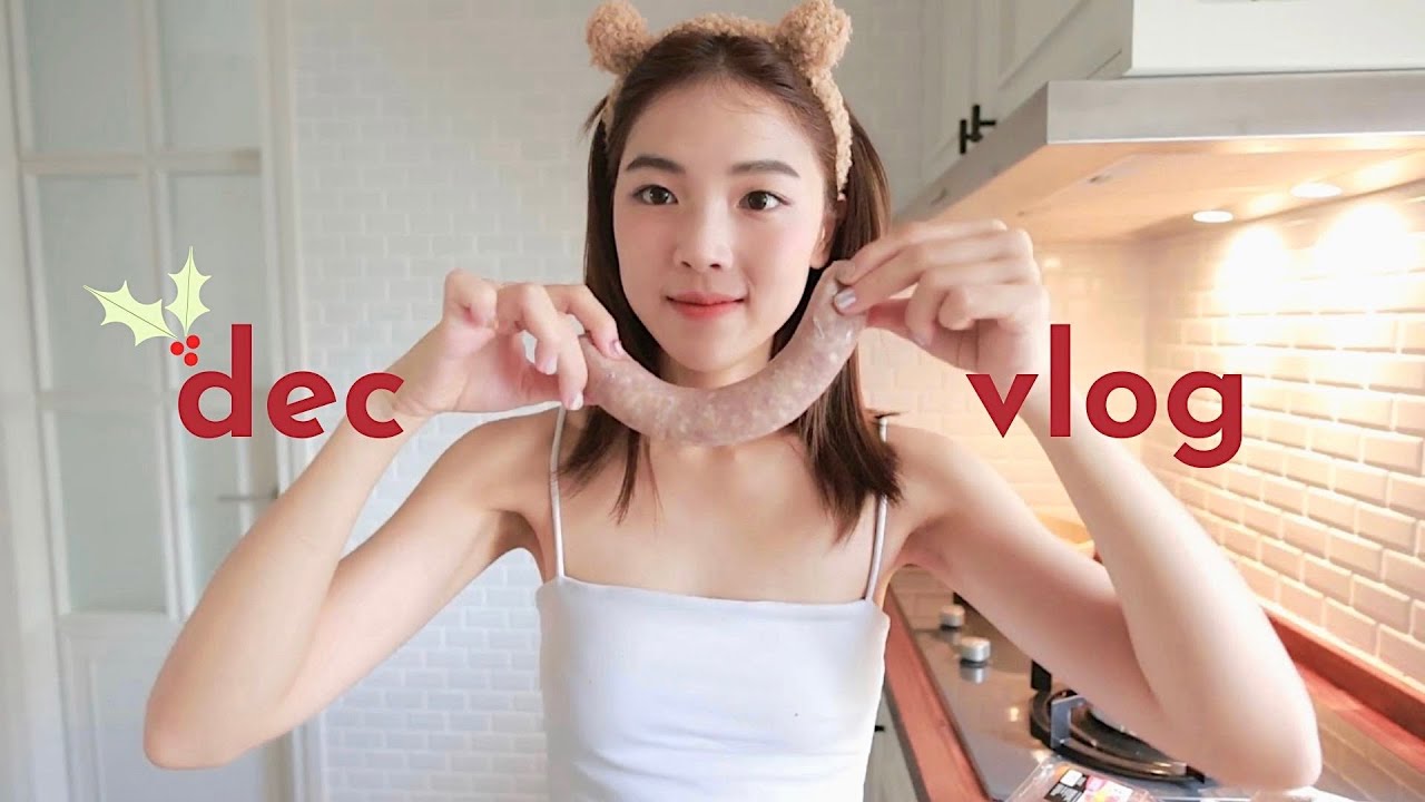 dec vlog ✨🧑🏻‍🎄 tiktok breakfast, aesthetic house deco 🎄 shopee haul 浪漫12月好物分享🎄💕✨🥣