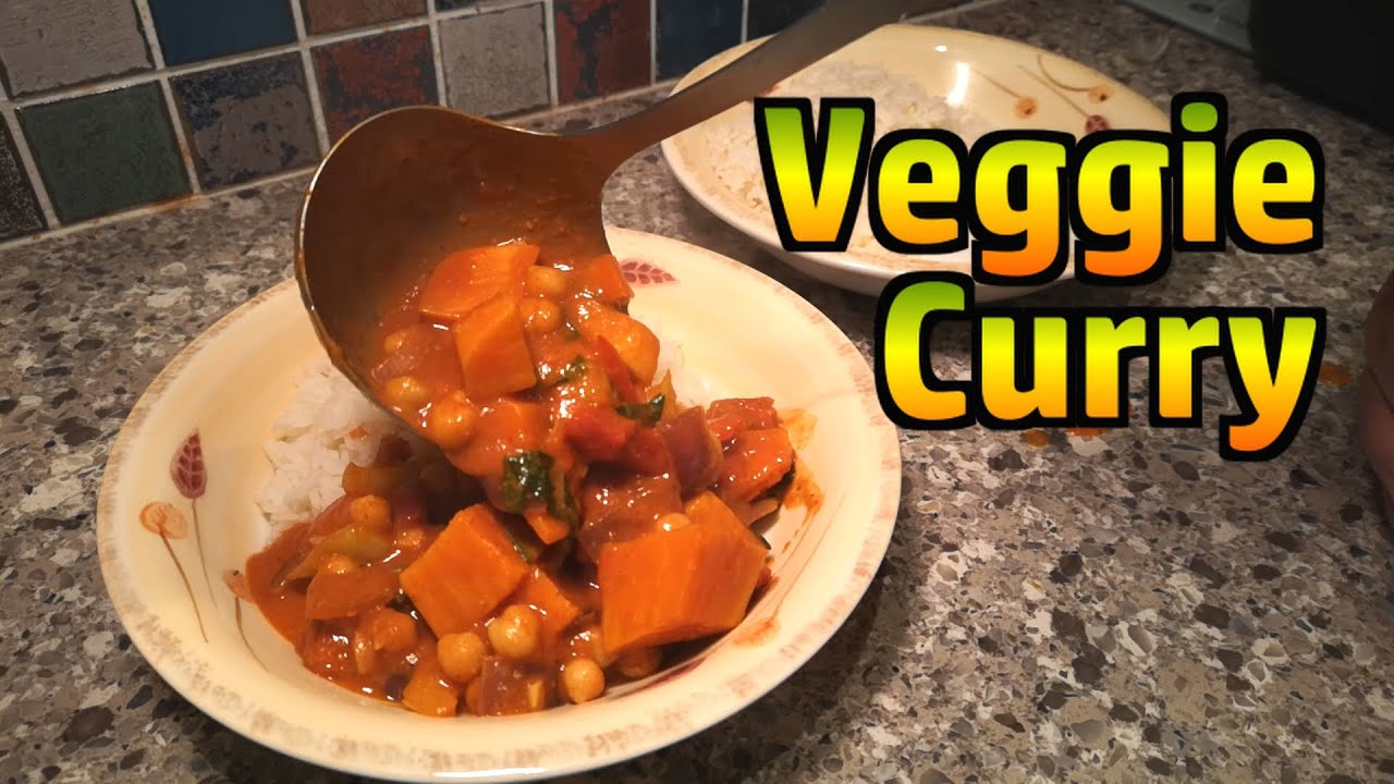 Just Vegetables. Just a Mild but Tasty Curry.