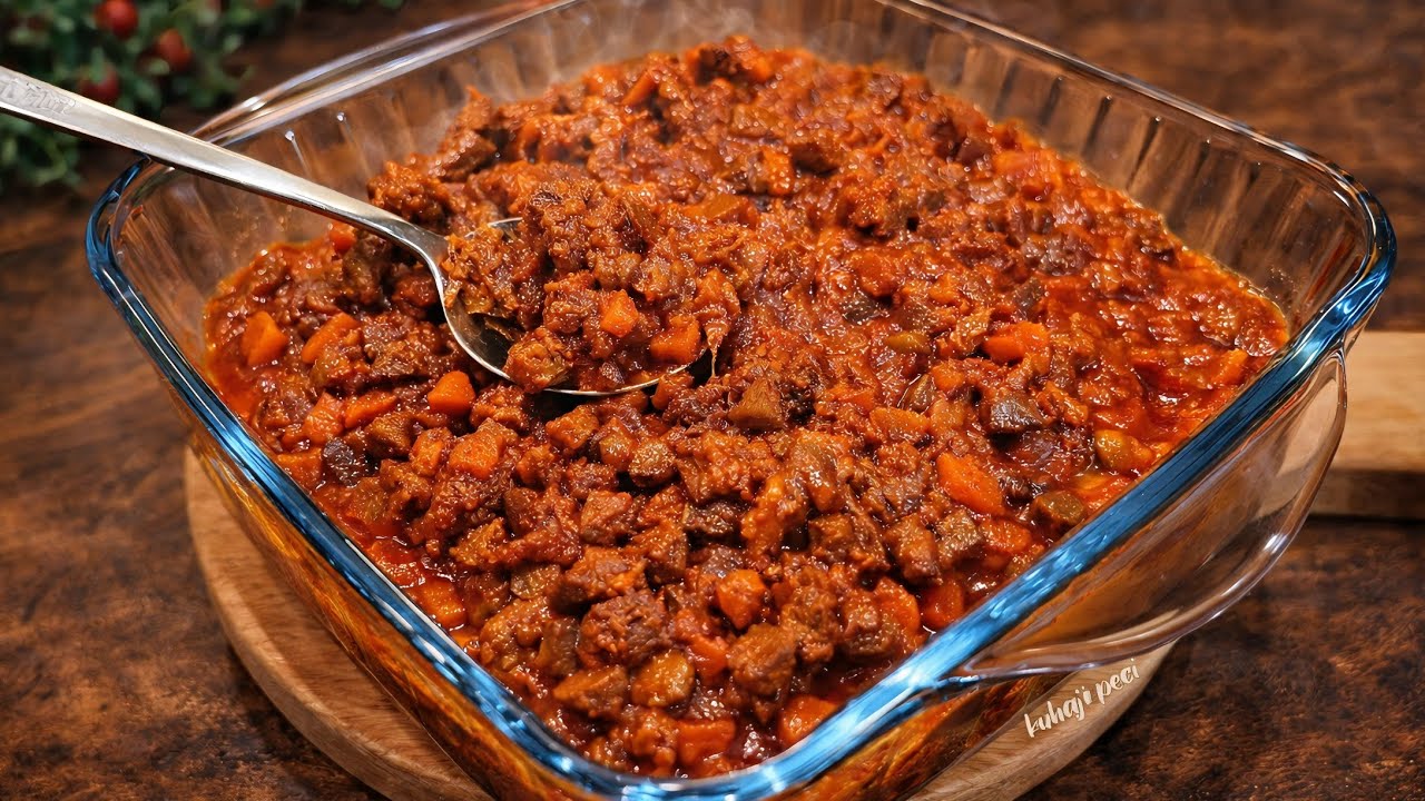 Bamnja ili bamija sa junetinom 🥩kako pripremiti vrhunski ručak