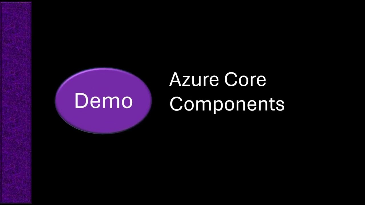 Demo: Azure Core Components