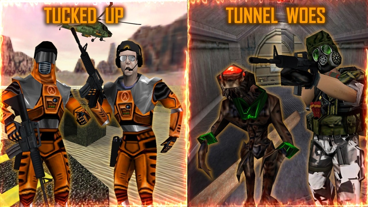 [Короткое руководство по прохождению Half Life Mods - Tucked Up & Tunnel Woes]