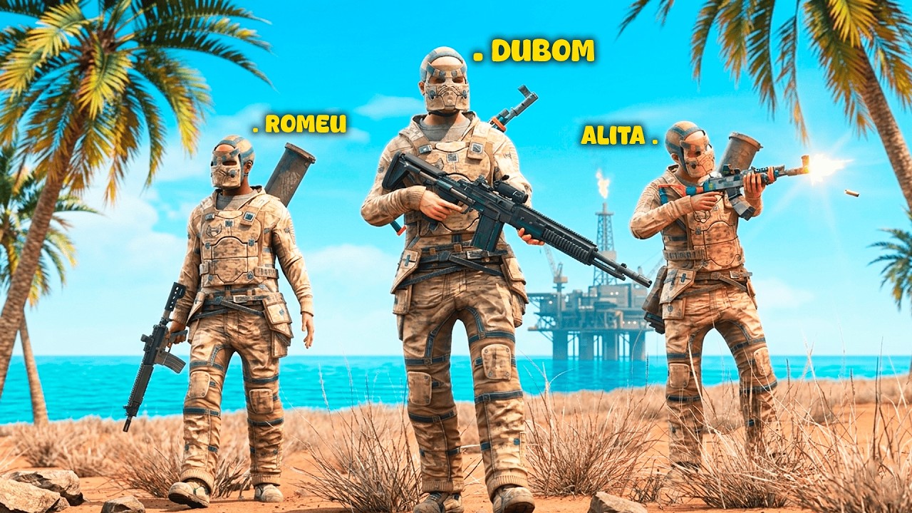 RUST - JOGAMOS EM TRIO NO SERVIDOR BRASILEIRO!!!