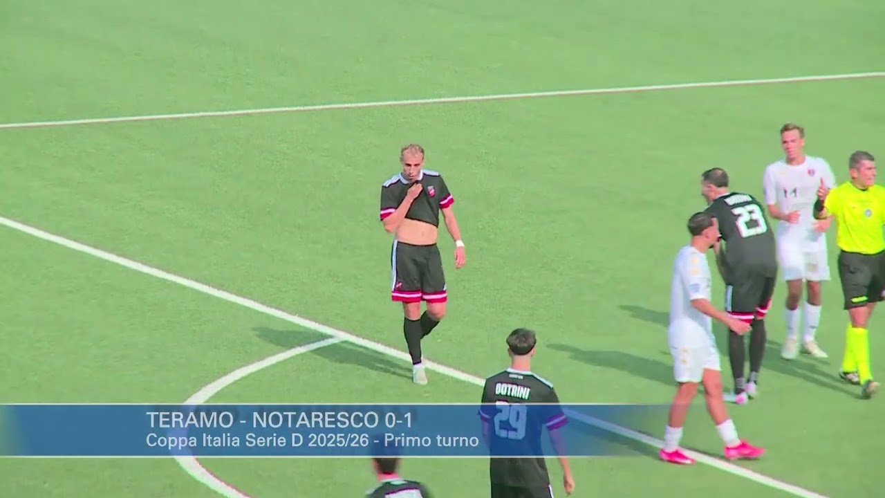 Coppa Italia: Teramo - Notaresco 0-1