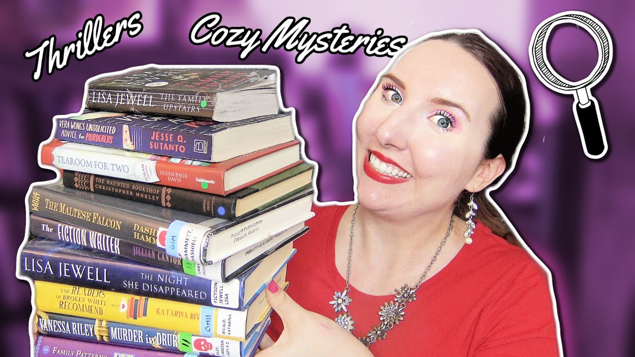 Mystery & Thriller Book Haul 📚 Library Book Sale and Library Haul!