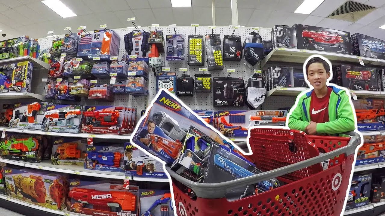 THE BIGGEST NERF SHOPPING SPREE YET | Nerf Shopping #5