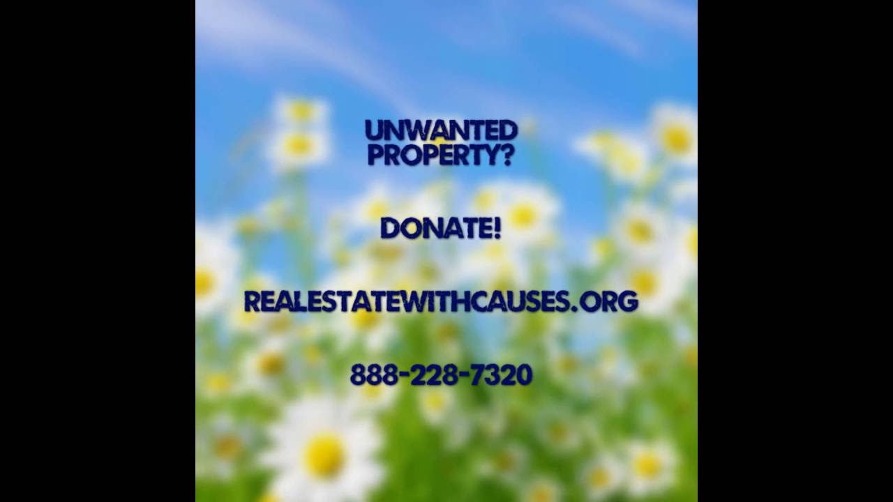 Real Estate Donation ONLINE - Charity Donation - TAX DEDUCTION