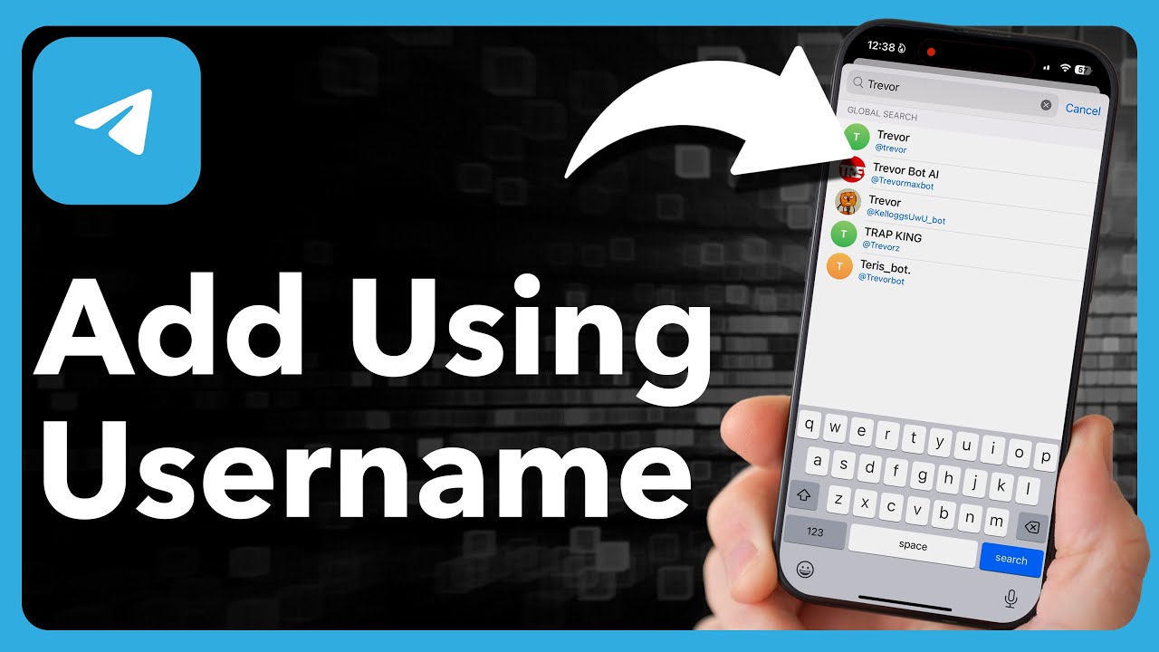 How To Add Someone On Telegram By Username