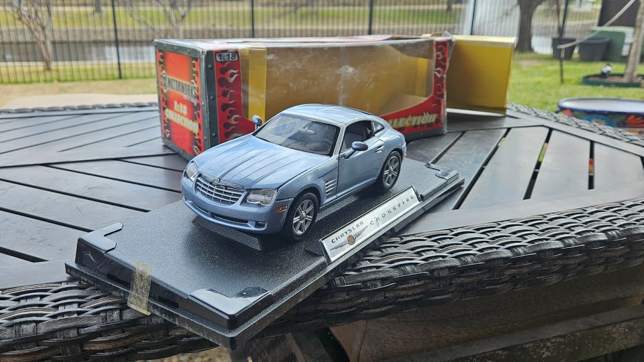 motormax 1/18 chrysler crossfire unboxing!!!