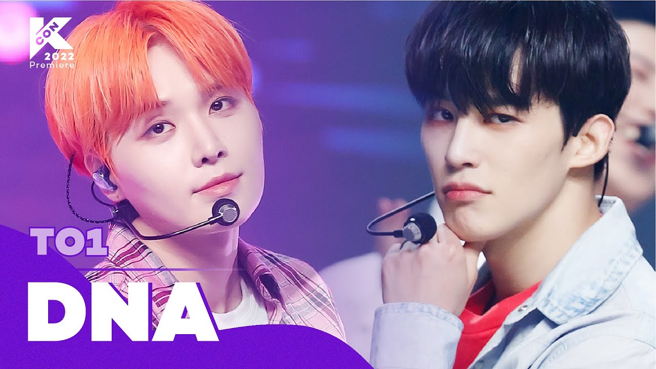 [KCON 2022 Premiere] TO1 - DNA (원곡  BTS) | Mnet 220609 방송