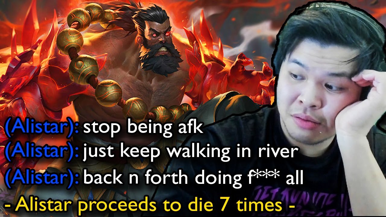 I brought my Udyr into High Elo but my alistar raged all game.. here's how i dealt with him