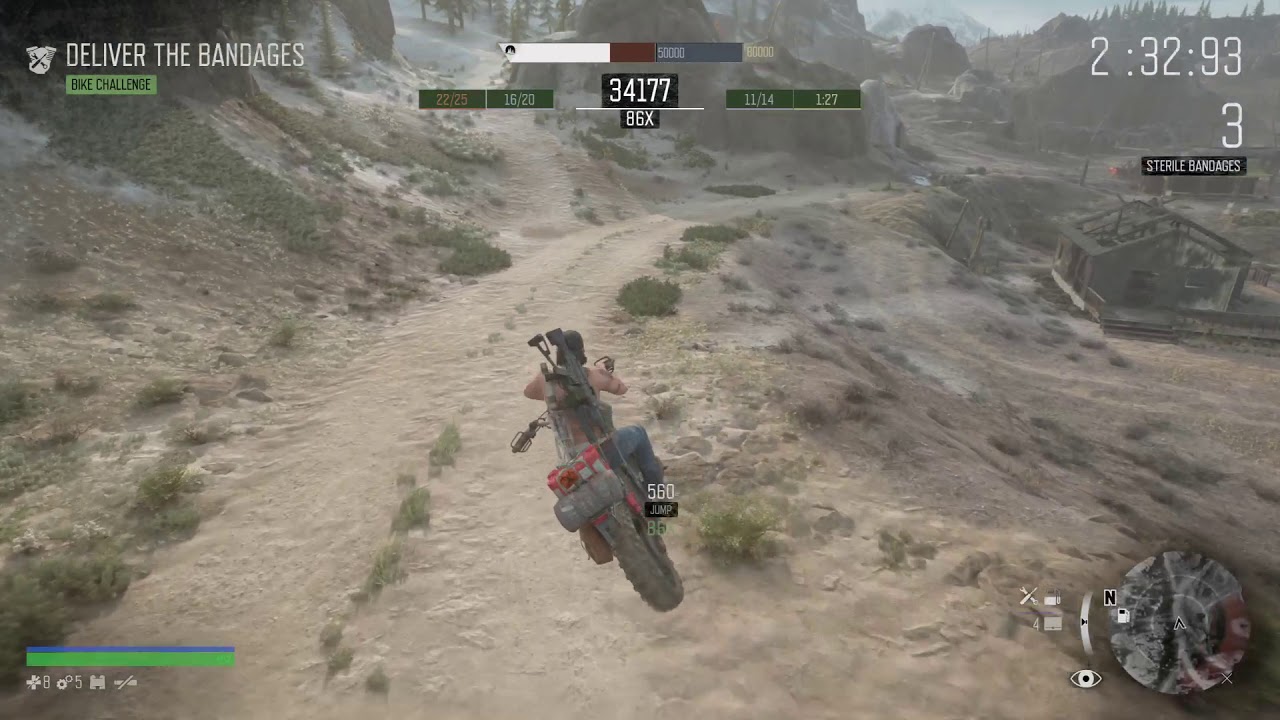 DAYS GONE - DRIFTERS RUN - CHALLENGE 3 - GLOBAL RANK 23
