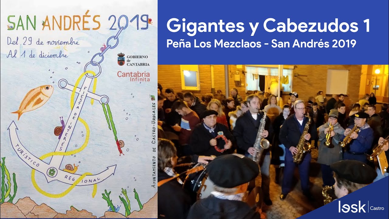 Gigantes y Cabezudos #01 | Los Mezclaos | San Andrés | Castro Urdiales | 2019
