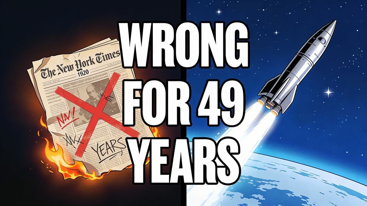 The NYT Was Wrong About Space for 49 Years