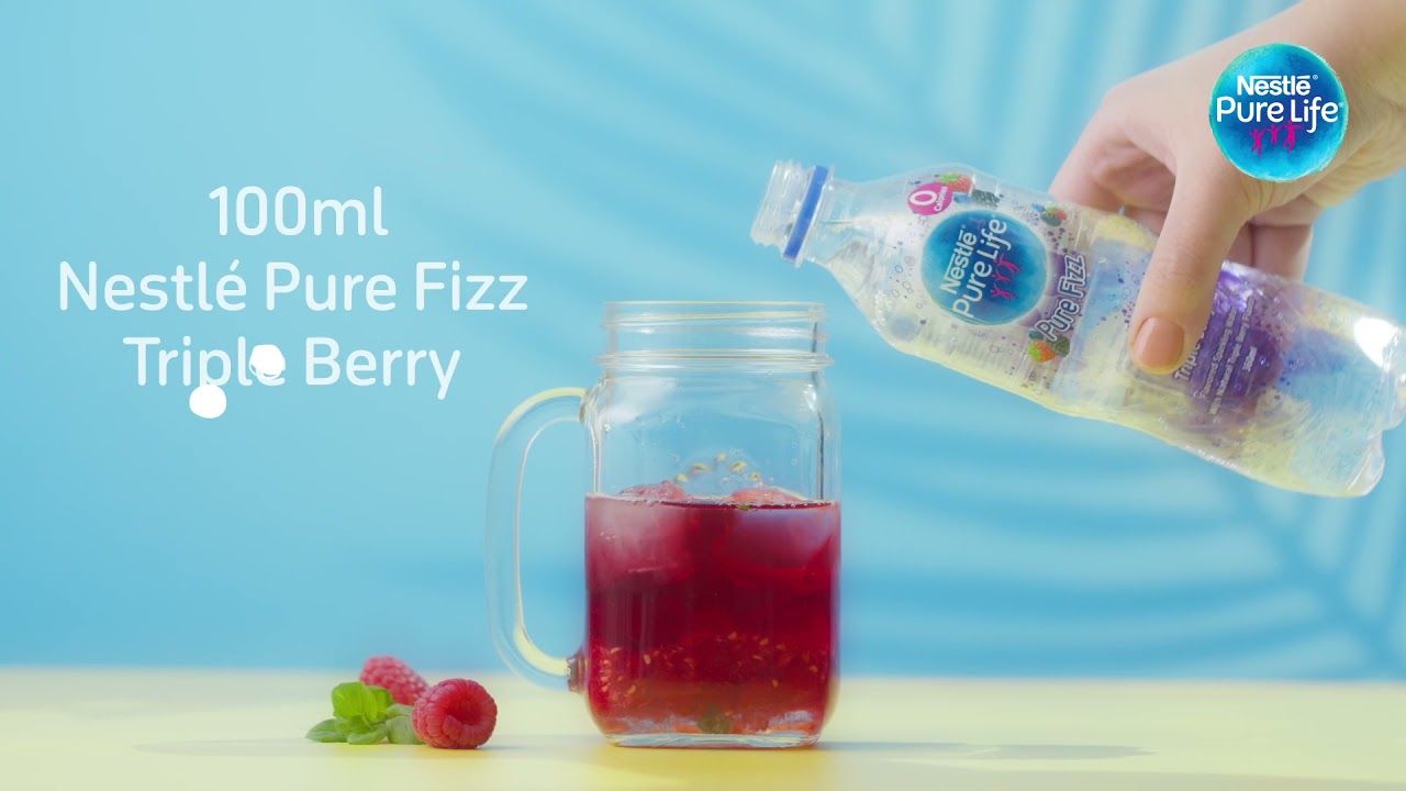 Nestl&eacute; Pure Fizz Triple Berry