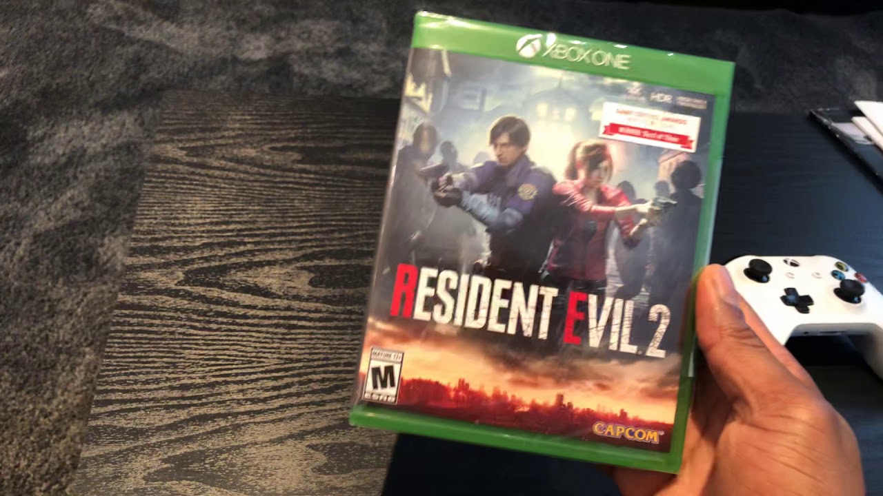 ASMR: Unboxing Resident Evil 2