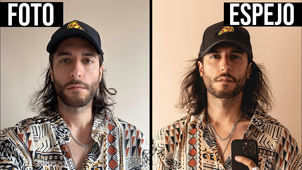 ¿Los demás nos ven como en el espejo o como en las fotos?